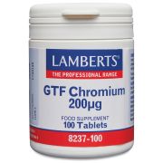 GTF KROM 200mcg (Glukostoleransfaktor) (100 tabletter)
