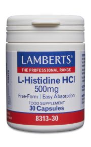 L-histidin 500mg (histamin föregångare) (30 kapslar)