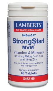 STRONGSTART MVM ( Multivitamin kosttillskott vitaminer för gravida och ammande) (60 tabletter)