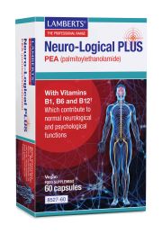 Neuro-Logical Palmitoylethanolamide (PEA) 400mg with vitamins B1, B6 and B12 - 60 capsules