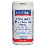 Växtsteroler 800 mg (plantsteroler beta-sitosterol kolesterol prostata kosttillskott) (60 tabletter)